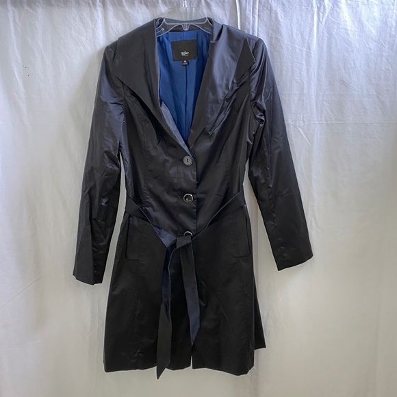 Gorgeous Women's/Juniors Satin Trench Coat Jacket Size: Medium - Picture 2 of 10